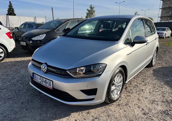 volkswagen golf sportsvan Volkswagen Golf Sportsvan cena 44900 przebieg: 222000, rok produkcji 2015 z Myszków